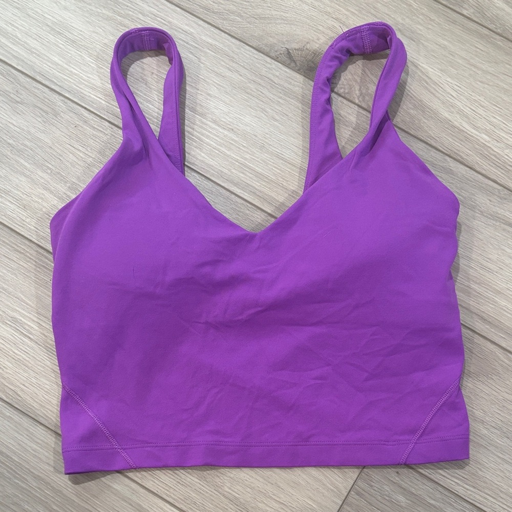 lululemon athletica Vibrant Purple Tank Top